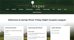 Desktop Screenshot of couples.sandypinesgc.com